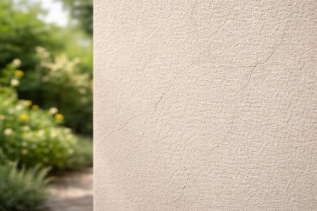 mur-texture-fissures-jardin-flou