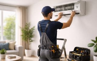 technicien-climatiseur-salon-moderne-fenetre