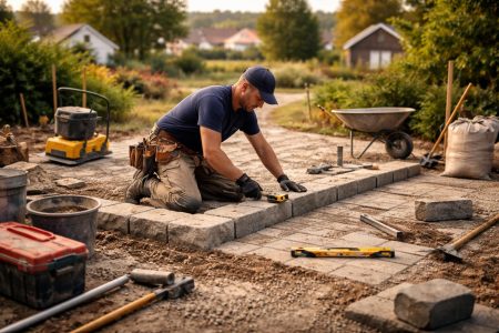 artisan-uniforme-outils-paysage-semi-urbain