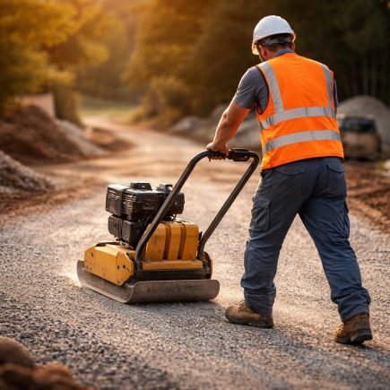 ouvrier-rouleau-compresseur-chantier-gravier