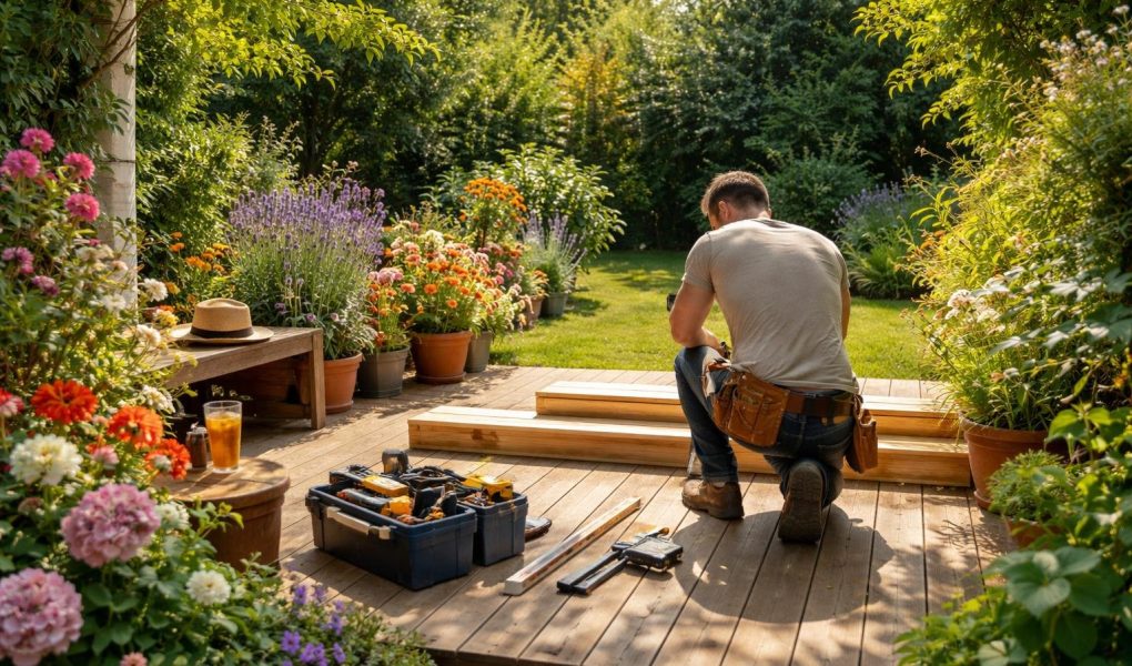 terrasse-bois-personne-bricolage-jardin