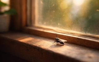 mouche-fenetre-lumiere-ensoleillee