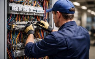 electricien-panneau-cables-colores