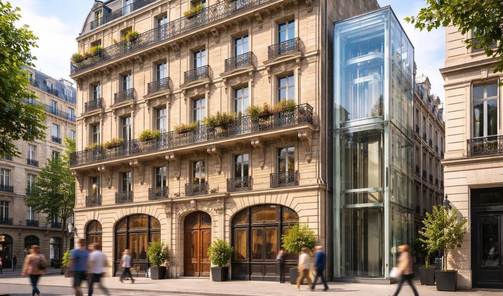 immeuble-ancien-facade-pierre-ascenseur-verre