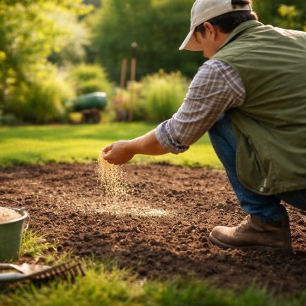 jardin-verdoyant-personne-semant-gazon